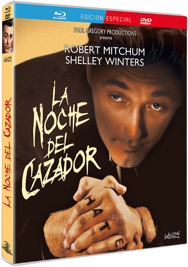 carátula La Noche del Cazador Blu-ray 1