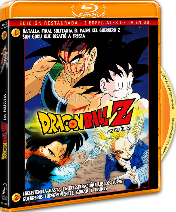 Cinco películas Blu-ray de 'Dragon Ball Z' que puedes comprar en