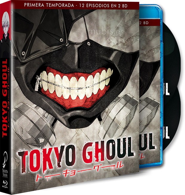 carátula Tokyo Ghoul - Primera Temporada Blu-ray 1