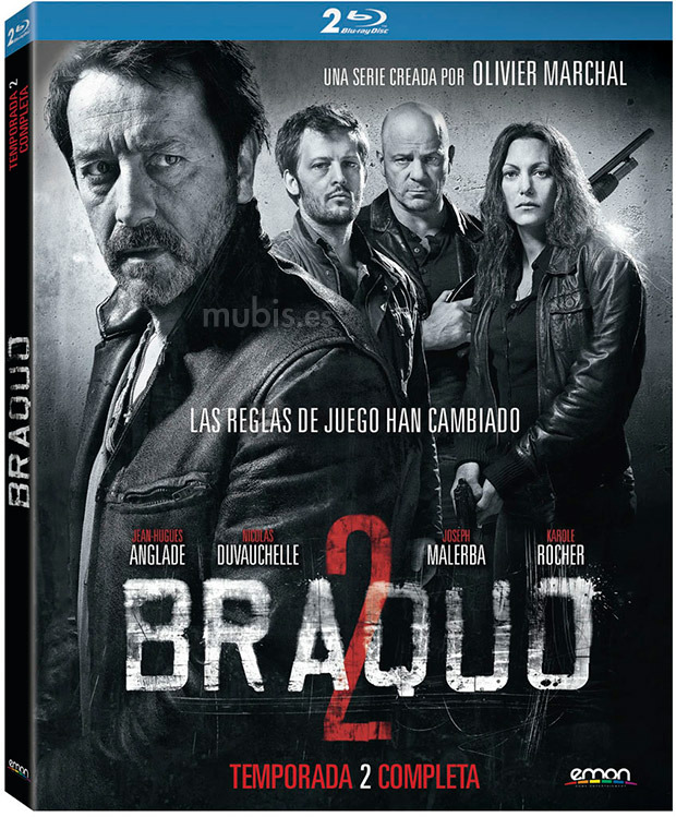 carátula Braquo - Segunda Temporada Blu-ray 1