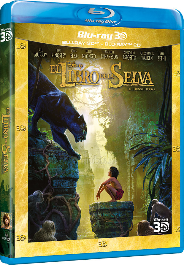 El Libro de la Selva Blu-ray 3D