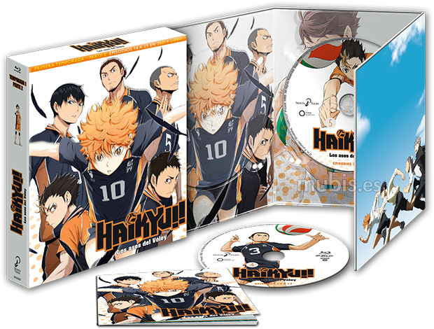 Haikyu!! Los Ases del Vóley - Primera Temporada Parte 2 (Edición Coleccionista) Blu-ray