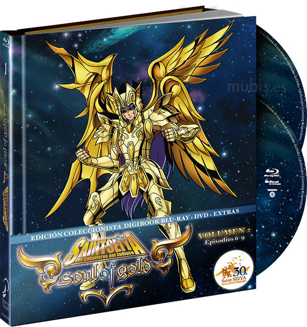 carátula Los Caballeros del Zodiaco (Saint Seiya) - Soul of God Vol. 2 (Edición Coleccionista) Blu-ray 1