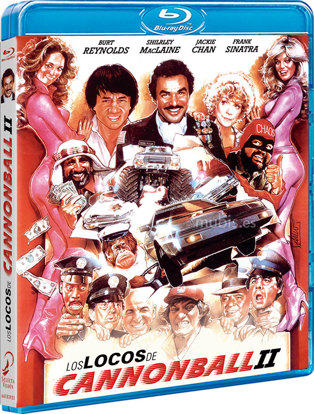 Los Locos del Cannonball II Blu-ray