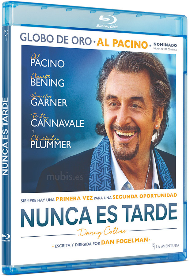 carátula Nunca es Tarde (Danny Collins) Blu-ray 1