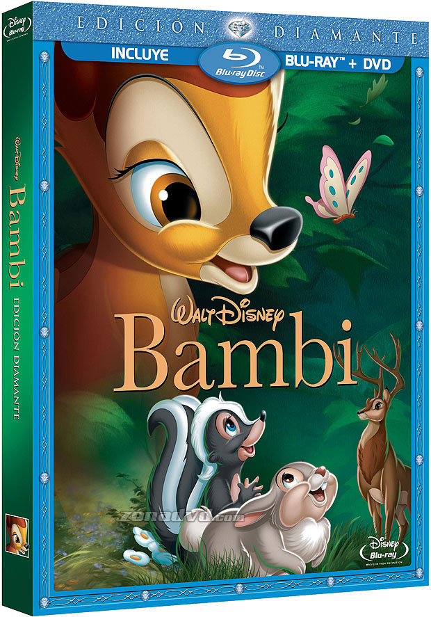 carátula Bambi - Edición Diamante Blu-ray 1