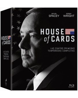 House of Cards - Temporadas 1 a 4 Blu-ray