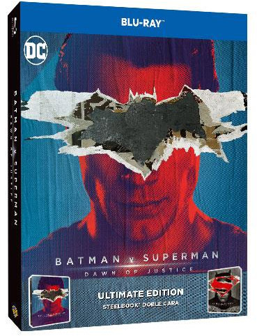 carátula Batman v Superman: El Amanecer de la Justicia - Edición Metálica Blu-ray 1