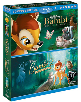 Pack Bambi + Bambi 2 Blu-ray