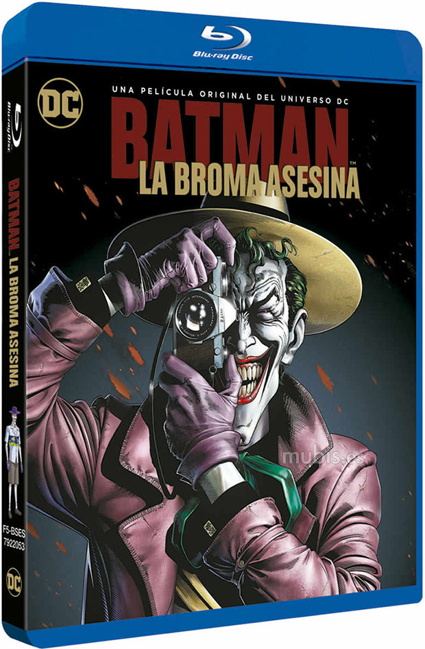 carátula Batman: La Broma Asesina Blu-ray 1