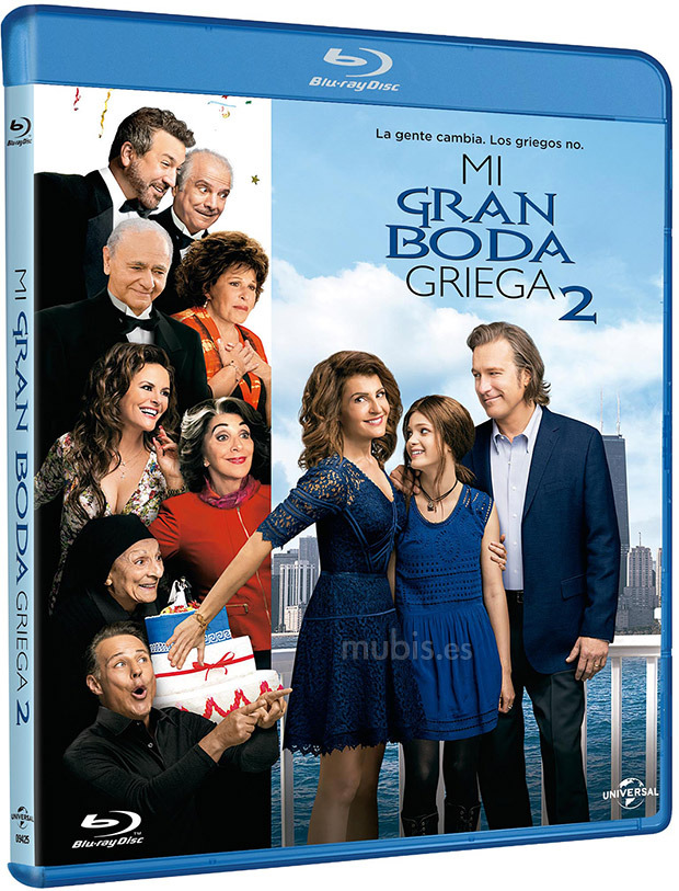carátula Mi Gran Boda Griega 2 Blu-ray 1