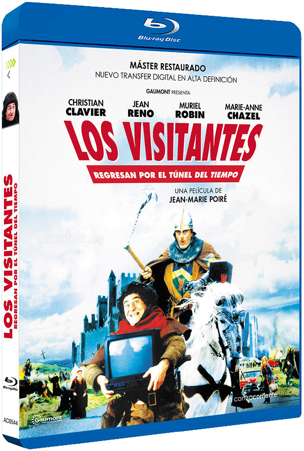 Los Visitantes regresan por el Túnel del Tiempo Blu-ray