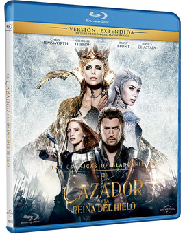 Las Crónicas de Blancanieves: El Cazador y la Reina del Hielo Blu-ray