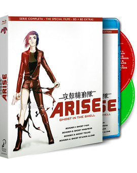 Ghost in the Shell: Arise - Serie Completa (The Specials Films) Blu-ray