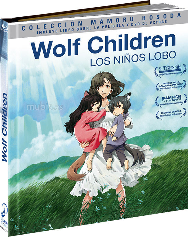 carátula Wolf Children (Los Niños Lobo) (Colección Mamoru Hosoda) Blu-ray 1