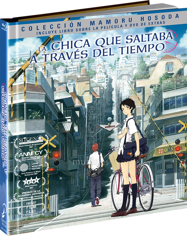 carátula La Chica que Saltaba a Través del Tiempo (Colección Mamoru Hosoda) Blu-ray 1