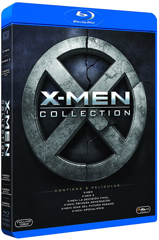 carátula X-Men - Saga Completa Blu-ray 1