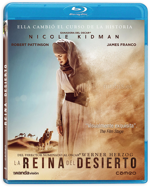 carátula La Reina del Desierto Blu-ray 1