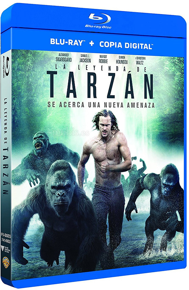 carátula La Leyenda de Tarzán Blu-ray 1