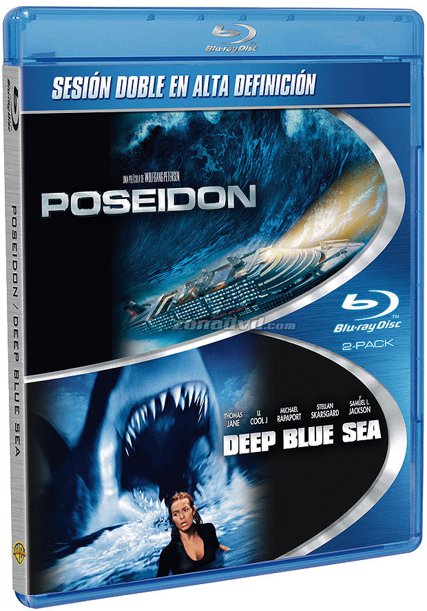 Pack Poseidon + Deep Blue Sea Blu-ray