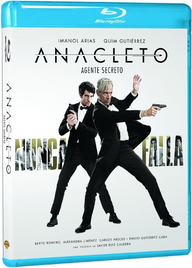 carátula Anacleto: Agente Secreto Blu-ray 1