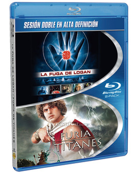 Pack La Fuga de Logan + Furia de Titanes Blu-ray