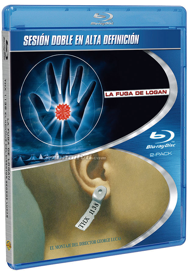 carátula Pack La Fuga de Logan + THX 1138 Blu-ray 1