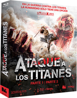 Ataque a los Titanes: Partes 1 y 2 Blu-ray