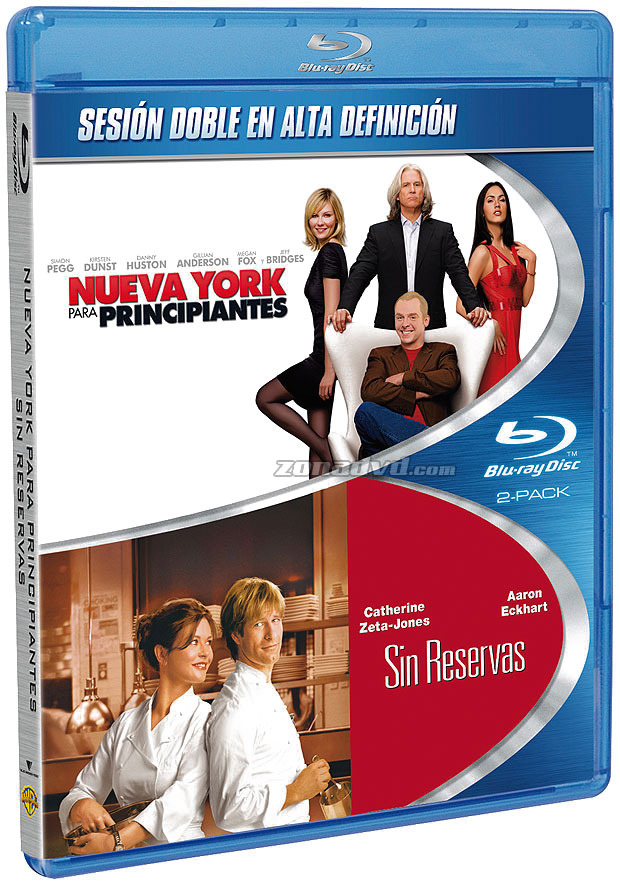 carátula Pack Nueva York para Principiantes + Sin Reservas Blu-ray 1