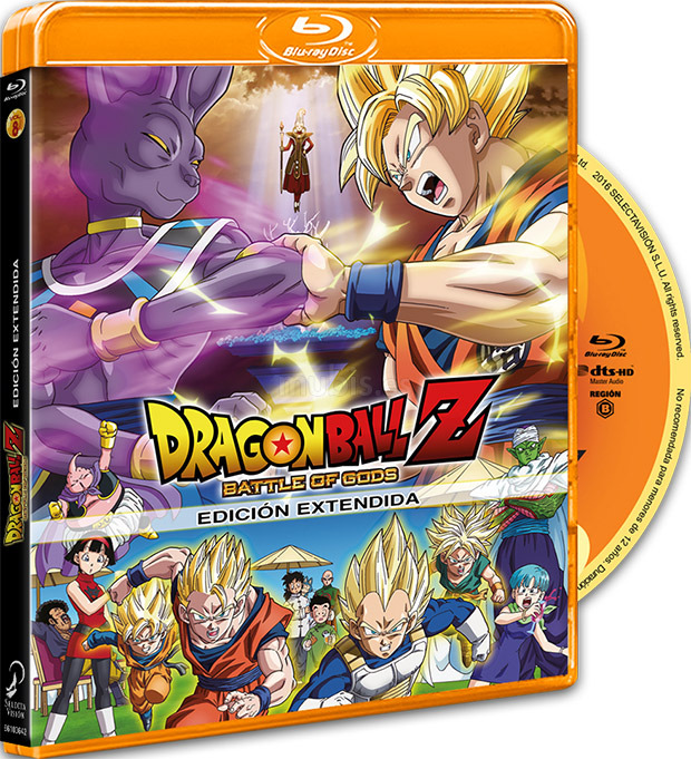 carátula Dragon Ball Z: Película 14 (Battle of Gods - Edición Extendida) Blu-ray 1