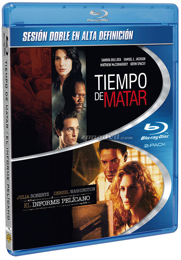 Pack Tiempo de Matar + El Informe Pelícano Blu-ray