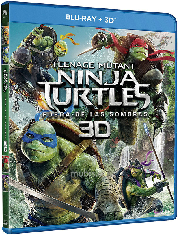 Ninja Turtles: Fuera de las Sombras Blu-ray 3D