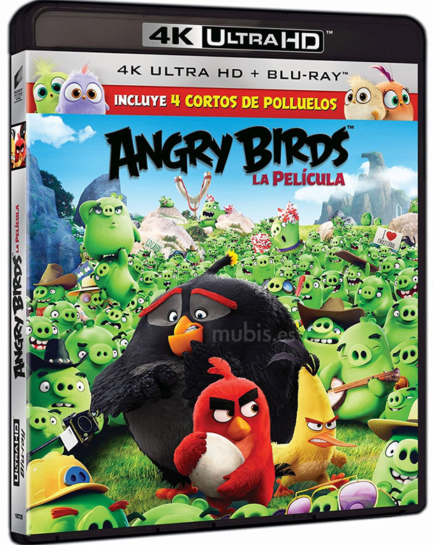 carátula Angry Birds. La Película Ultra HD Blu-ray 1
