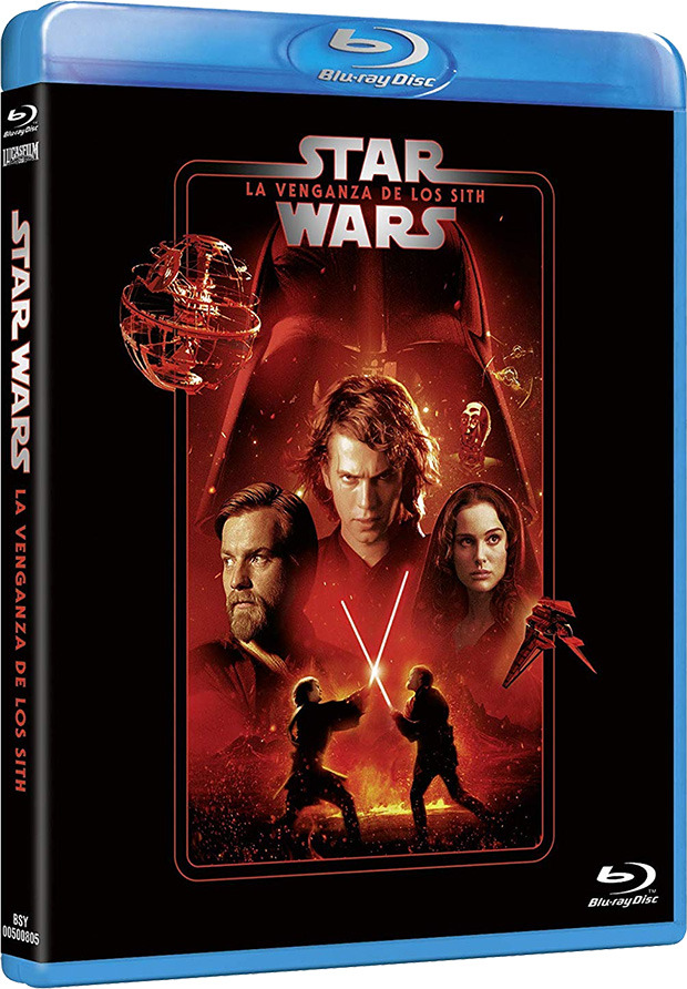 carátula Star Wars Episodio III: La Venganza de los Sith Blu-ray 1