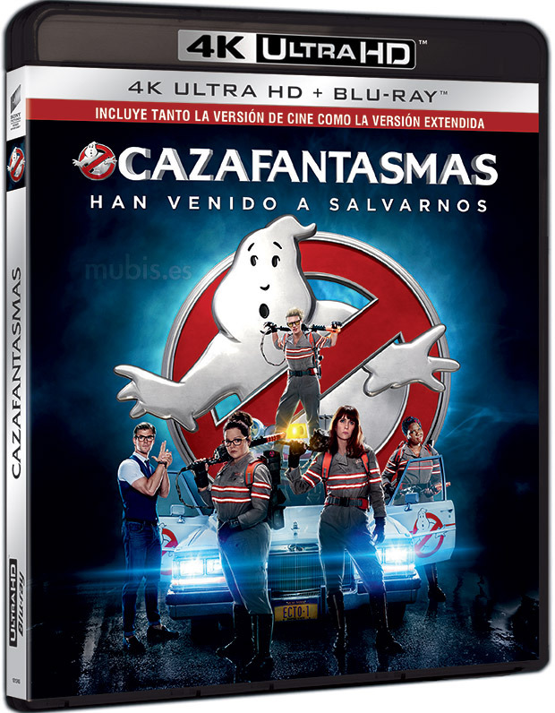 carátula Cazafantasmas Ultra HD Blu-ray 1