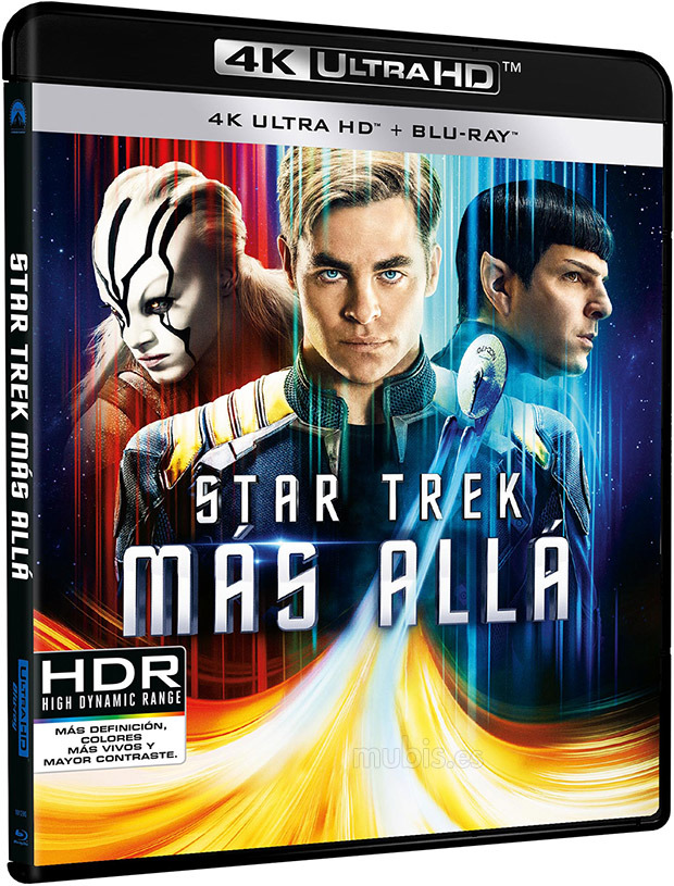carátula Star Trek: Más Allá Ultra HD Blu-ray 1