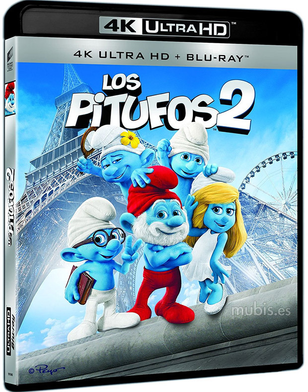 carátula Los Pitufos 2 Ultra HD Blu-ray 1