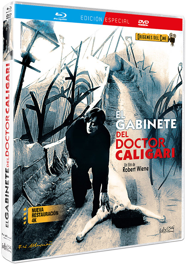 carátula El Gabinete del Dr. Caligari - Edición Especial Blu-ray 1