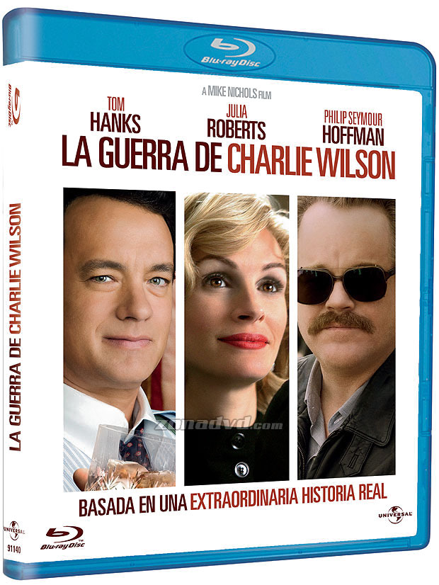 carátula La Guerra de Charlie Wilson Blu-ray 1