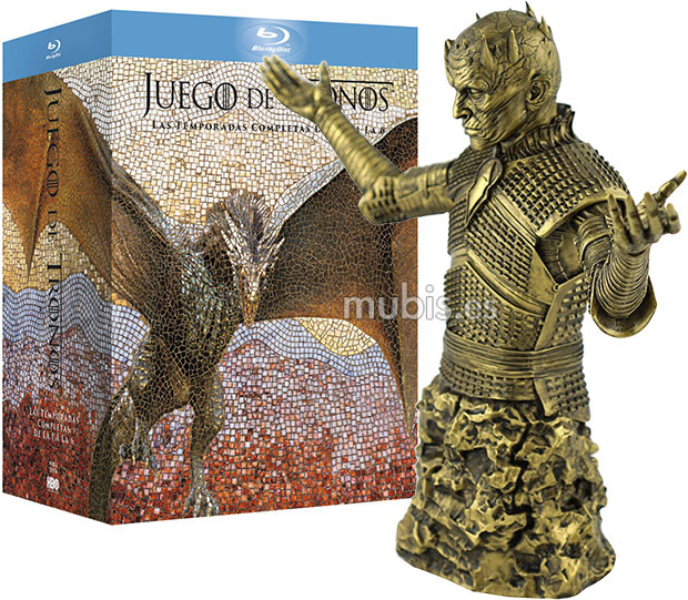 carátula Juego de Tronos - Temporadas 1 a 6 (Edición Coleccionista Figura) Blu-ray 1
