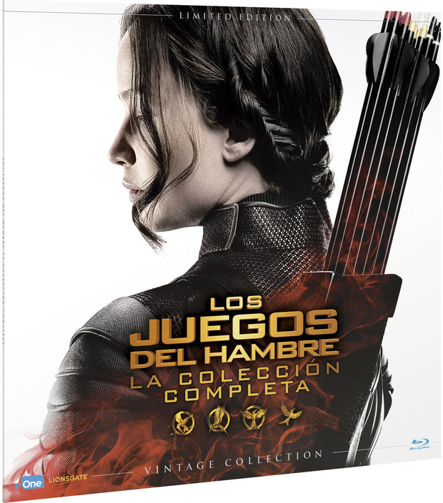 Los Juegos del Hambre - La Colección Completa (Vinilo Vintage Collection) Blu-ray