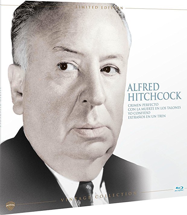 carátula Alfred Hitchcock (Vinilo Vintage Collection) Blu-ray 1