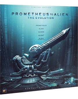 Prometheus to Alien - The Evolution (Vinilo Vintage Collection) Blu-ray