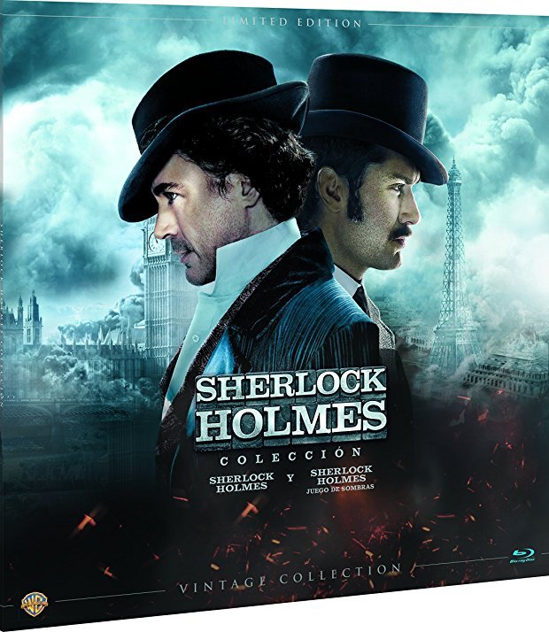 Sherlock Holmes Colección (Vinilo Vintage Collection) Blu-ray
