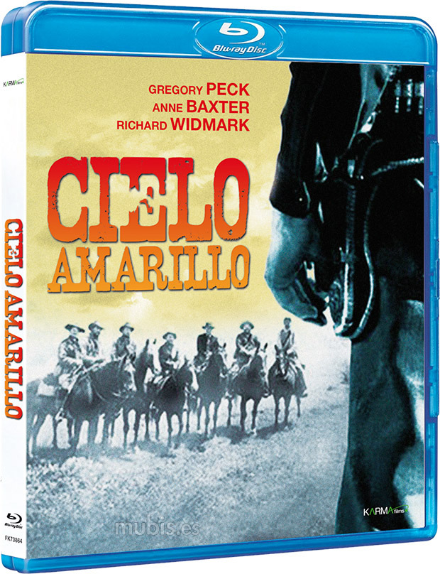 carátula Cielo Amarillo Blu-ray 1