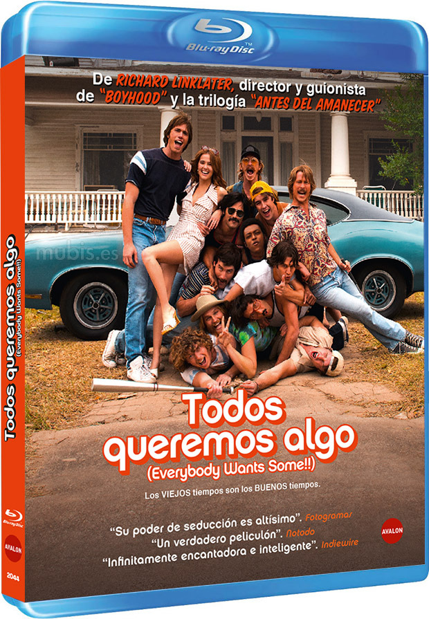 carátula Todos queremos Algo Blu-ray 1