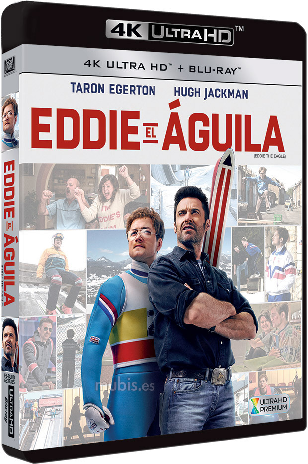 carátula Eddie el Águila Ultra HD Blu-ray 1