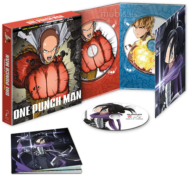 carátula One Punch Man - Serie Completa (Edición Coleccionista) Blu-ray 1