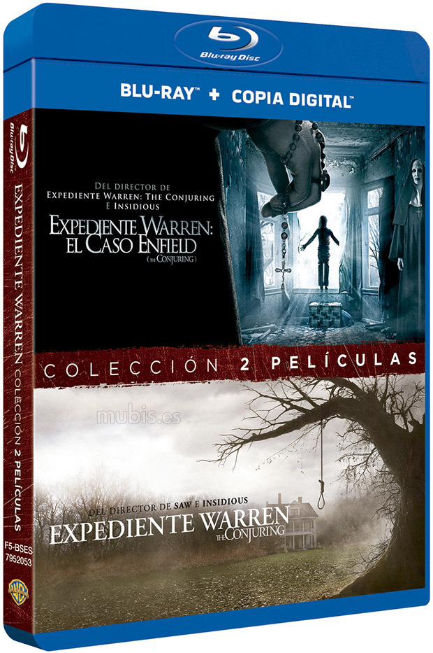 carátula Pack Expediente Warren Blu-ray 1