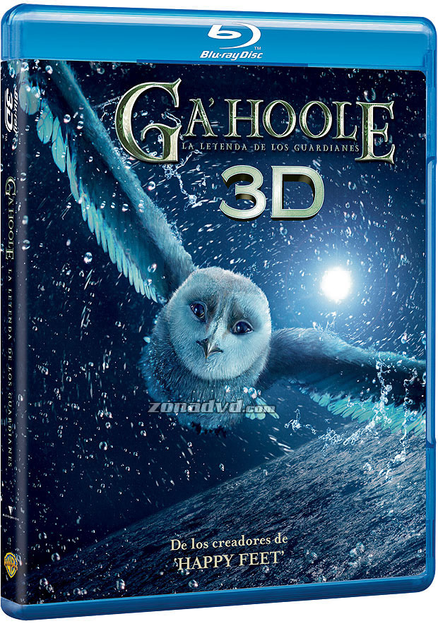 carátula Ga'Hoole La Leyenda de los Guardianes Blu-ray 3D 1